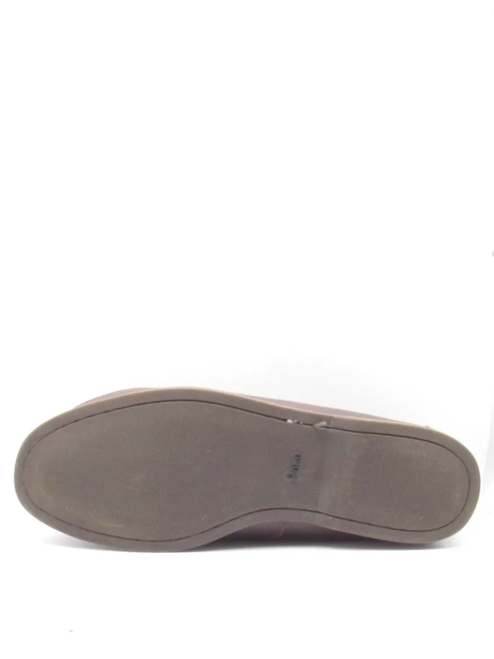 Polo Ralph Lauren Chocolate Brown Leather Boat Shoes Size 12 Good Condition